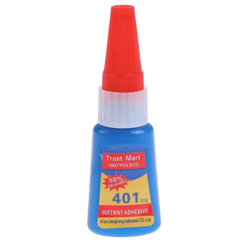 Stronger 401 Super Glue 20ml Bottle Instant Fast Glue Multifunctional Fix Super Strong Liquid Colorless Glue Household Gadgets