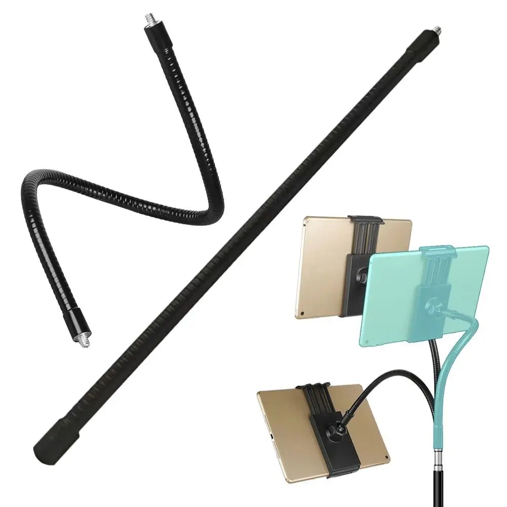 Metal Monopod Metal Tube Rod With 1/4inch Screw Flexible Tripod Extension Tube Lightweight Pole Extender Accessory SLR Cameras