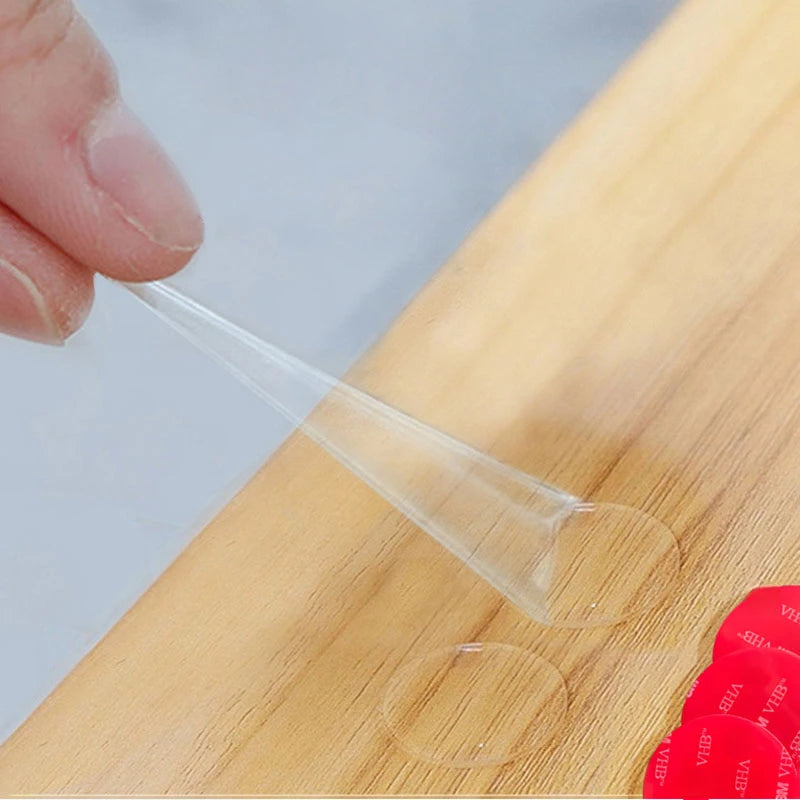10pcs VHB Transparent Strong Double-sided Adhesive Fixed Ultra-thin Traceless High Temperature Resistant Car Etc Adhesive Sheet