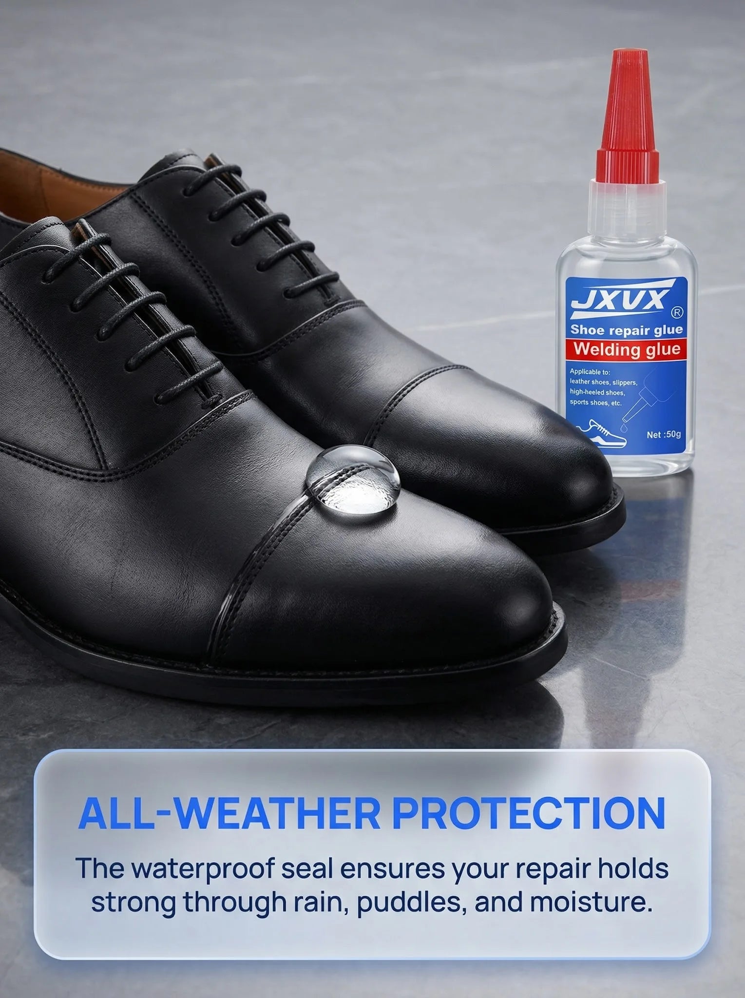 Super Strong Shoe Glue, Waterproof Universal Shoe Sealants for Sneakers, Boots, Leather, Quick Repair Glue, Universal Super Strong Adhesive Glue for Sneakers