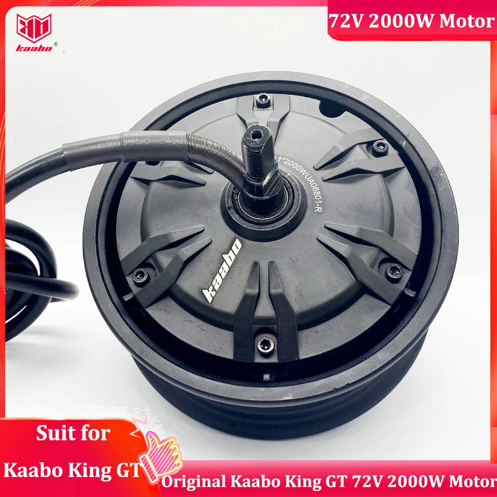 Original Kaabo King GT Pro 72V 2000W Front Rear Motor Wolf King GT Pro+ Motor for Kaabo Wolf King GT Pro Spare Parts