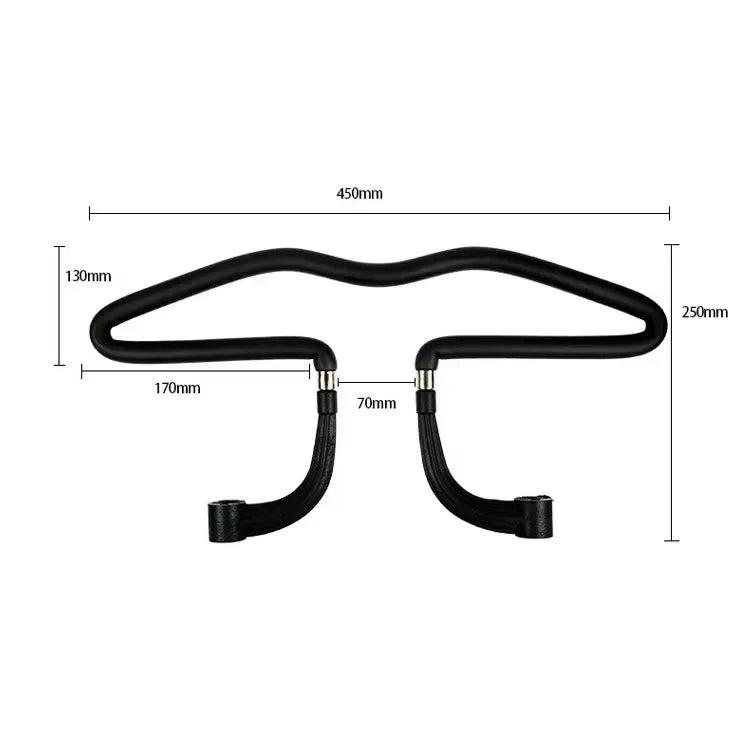 450*250mm Universal Soft Car Coat Hangers Back Seat Headrest Coat Clothes Hanger Jackets Suits Holder Rack Auto Supplies