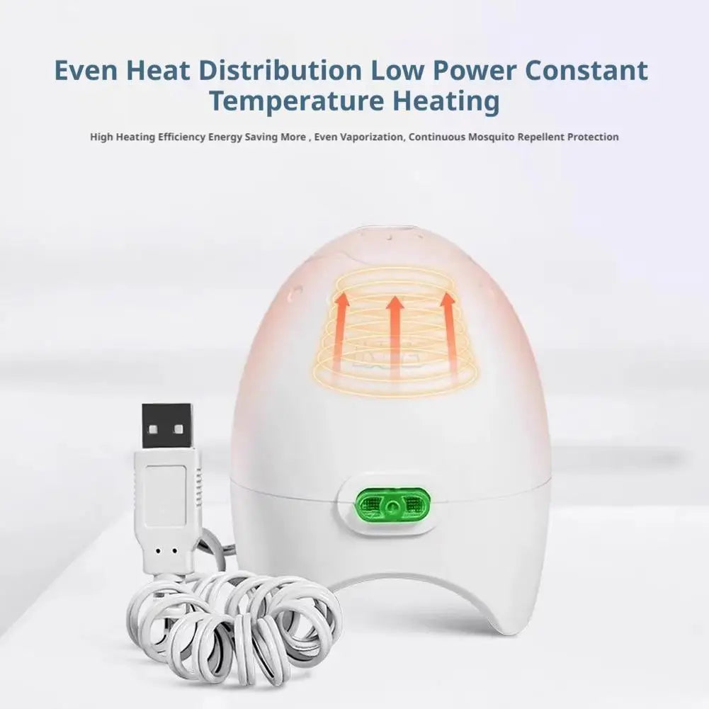 USB Car Electric Mosquito Repellent Device Mobile Plug-In Heater Home Universal Mosquito Control Incense for Vehicle Safety