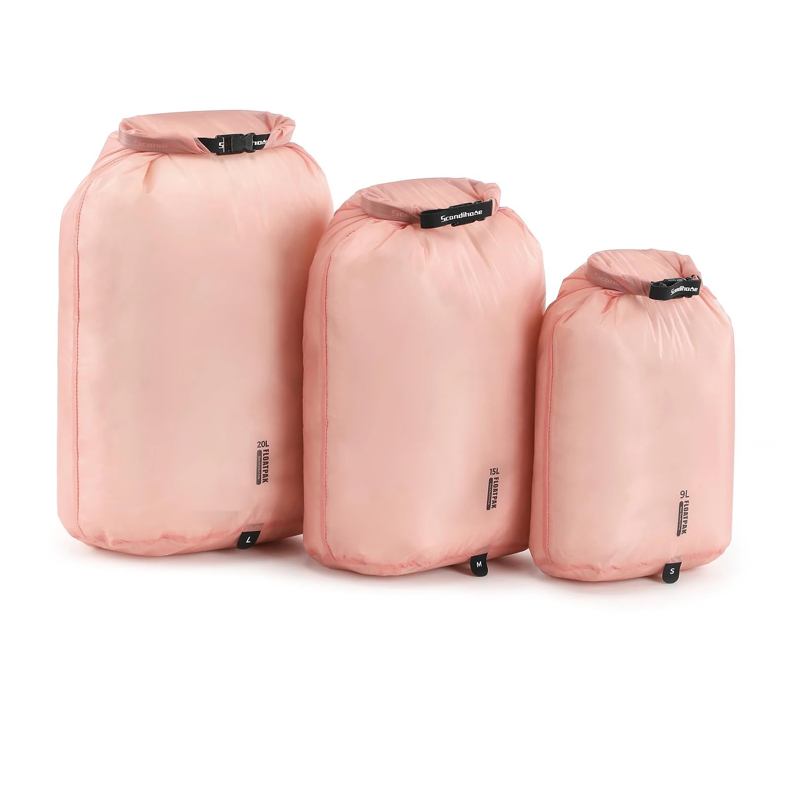 Ultralight Waterproof Dry Bag PU8000MM Swimming Camping Hiking Storage Pouch Travel Luggage Organizer Clothes Sack 9L 15L 20L