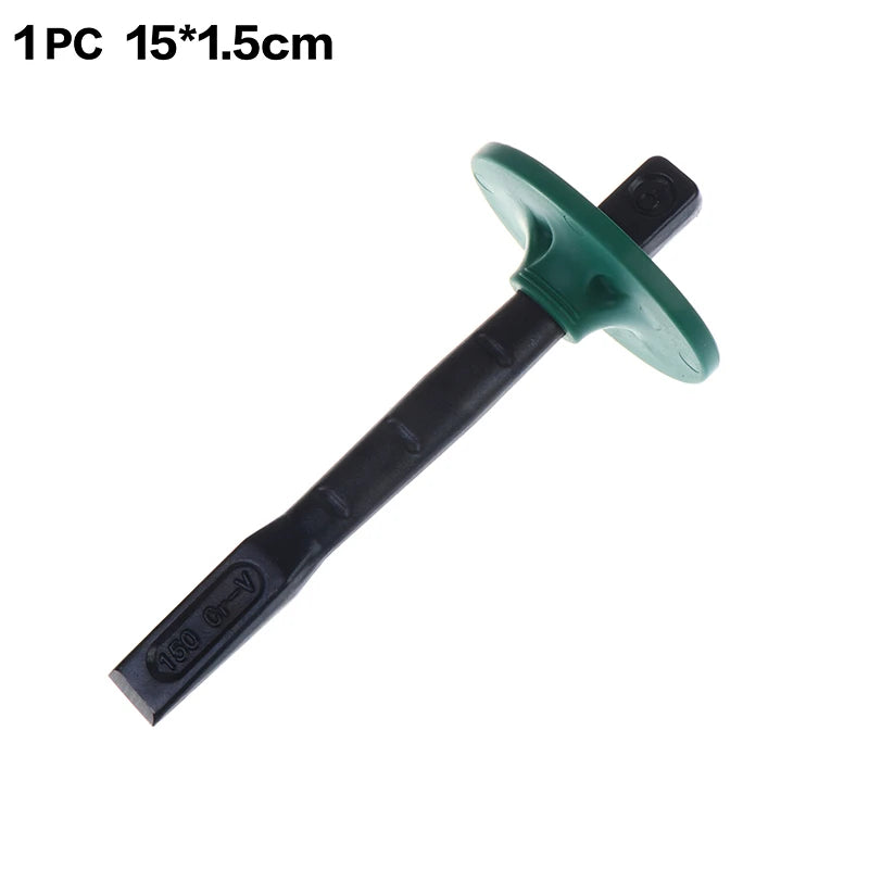 1/2/3Pcs 6/8 Inch Chrome Vanadium Steel Flat Chisel Cement Stone Splitter Flat Chisel Concrete Tools Flat Shovel Wood Cutter
