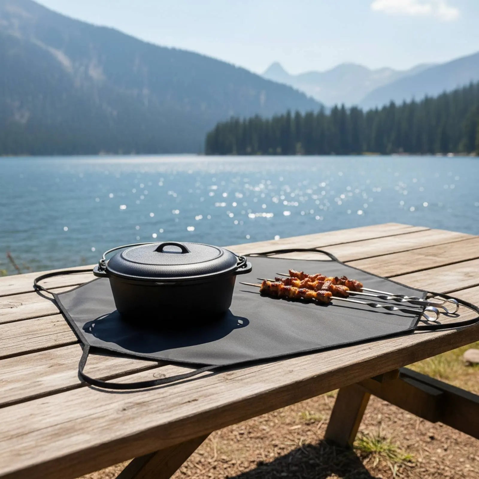 Fire Retardant Blanket Portable Handle Fireproof Cloth Fireproof Mat Reusable Outdoor Gear Tear-Resistant for Travel