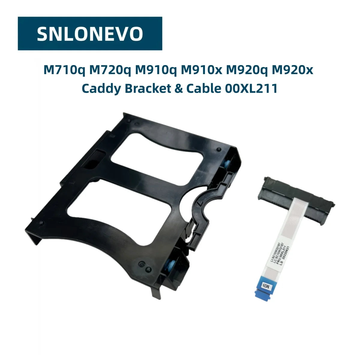 HDD SATA Hard Drive Cable Caddy For Lenovo ThinkCentre M710q M910q M910X M720q M920q M920X P330 Tiny5 Bracket 00XL211