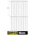 Stainless Steel Skewers Stand Air Fryer Barbecue Stick Kitchen BBQ Skewer Grill with Needle Multifunction Oven Dehydration Rack