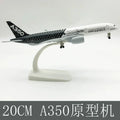 20CM A350 XWB Airline Model Plane Prototype A350 Aircraft Alloy Boys Toys Metal Diecast Airplanes Resin Collectible Miniatures