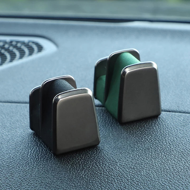 Car Sunglasses Auto Center Console Glasses Clip Card Ticket Holder Stand Fastener Pen Case Eyeglasses Car Accessories