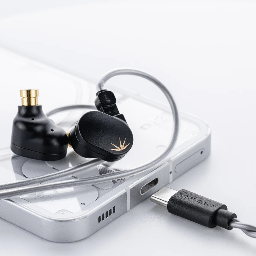 Pre-order Moondrop Chu II DSP 10mm High-performance Dynamic Driver IEMs Earphones Wired Earbuds TYPE-C With Microphone Earphone