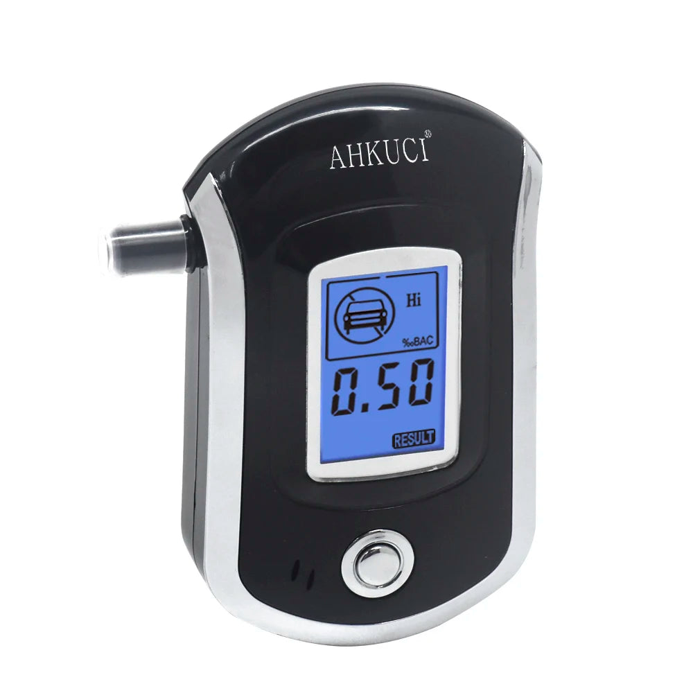 AT-6000, Discount Plastic Freeshipping Dropshipping Prefessional Personal Digital Breath Alcohol Tester Breathalyzer