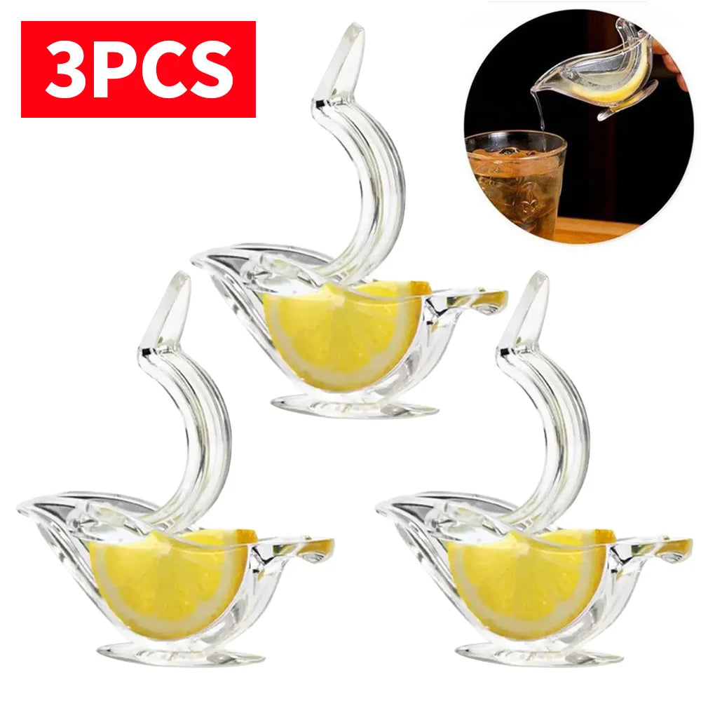 6PCS/3PCS/1PC bird shaped manual lemon juicer, suitable for manual juicers of various fruits