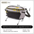 HIKEMAN Outdoor High Capaci Tactical Chest Bag Waterproof Hiking Sports Waist Bag Bapa Extension Bag Casual Sle Leisure Scene