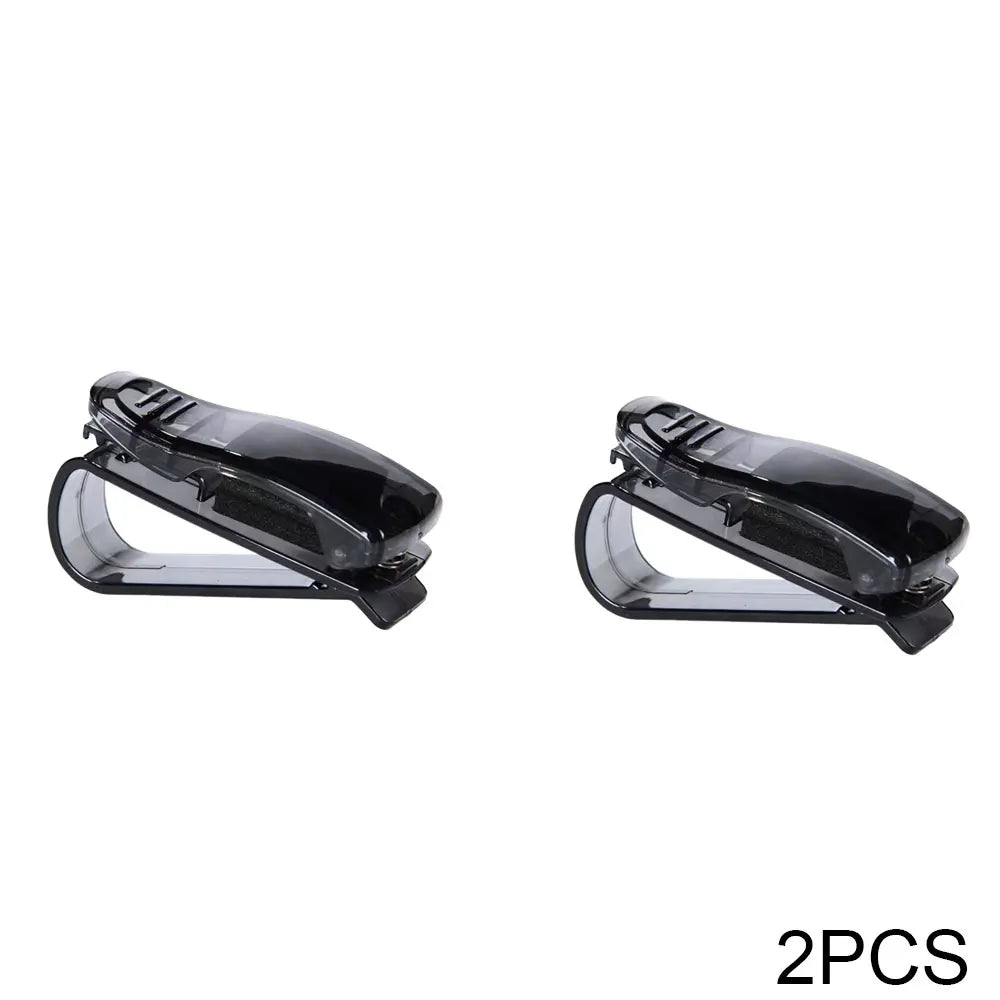 Multi-Function Car Sun Visor Sunglasses Clip Universal Auto Eyeglasses Holder Ticket Card Storage Clip New Car Interior Accessor
