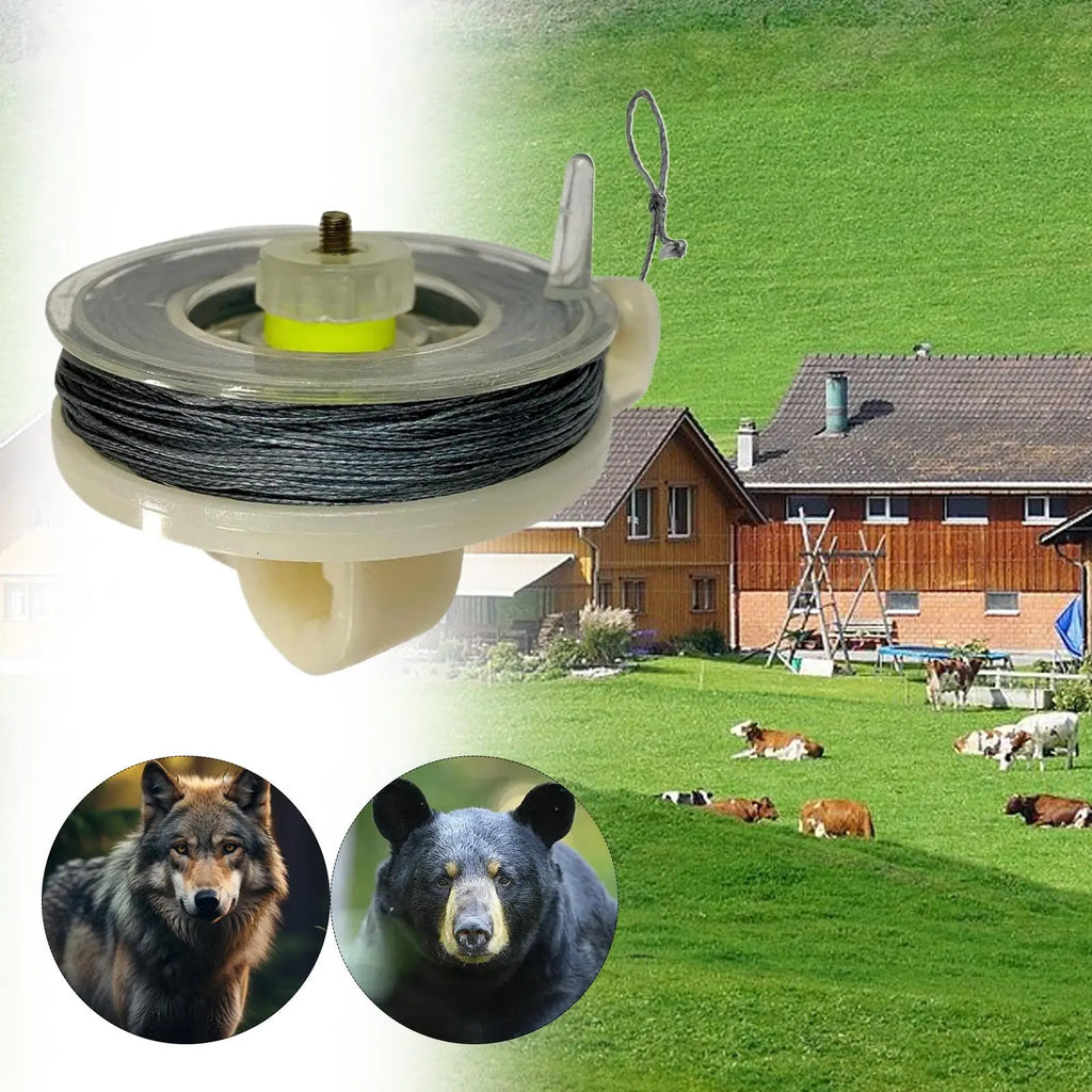 Perimeter Alarm Trip Wire Weatherproof Motion Detection Security Alert for Camping Hiking Outdoor Survival Early Warning Hunting