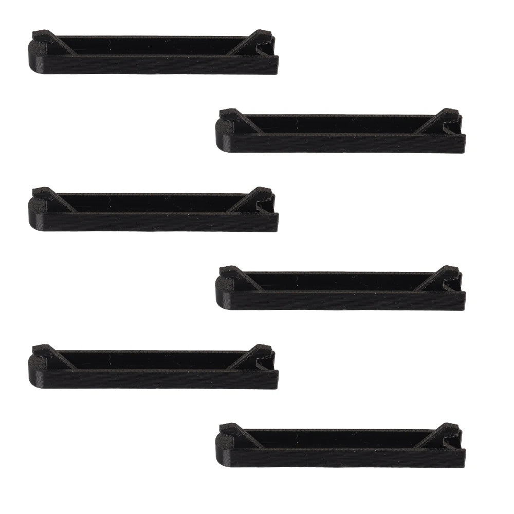 6Pcs For Hymer RV Motorhome Caravan Campervan Windows Drain Vent Cover Black RVs Accessories