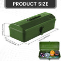 Hardware Tools Box Iron Tool Box Organizer Portable Metal Combination Suitcase Electrician Carpenter Electric Drill Storage Box