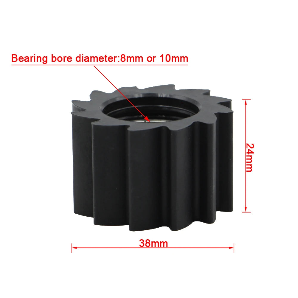Motorcycle Pulley Wheel Drive Chain Roller Tensioner For Yamaha Honda Kawasaki KX KXF 250 450 250F CR CRF RMZ WR YZ Dirt Bike