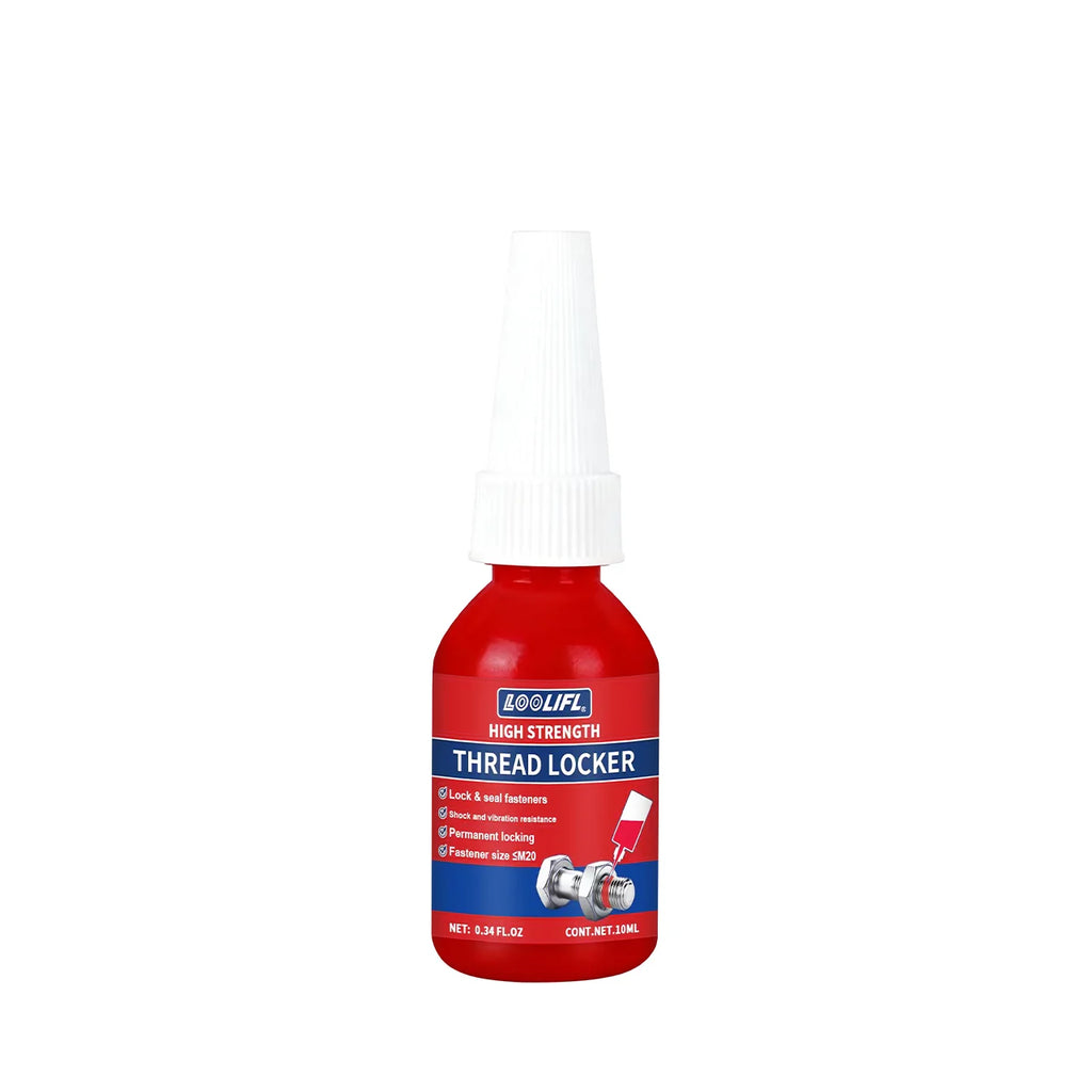 Loolifl243-271 Thread Locking Adhesive, Screw and Nut Sealant, Anti-Loosening, Anti-Vibration, Anti-Rust, Anaerobic Type 10G-50G, Removable and Non-Removable, Pack of Two