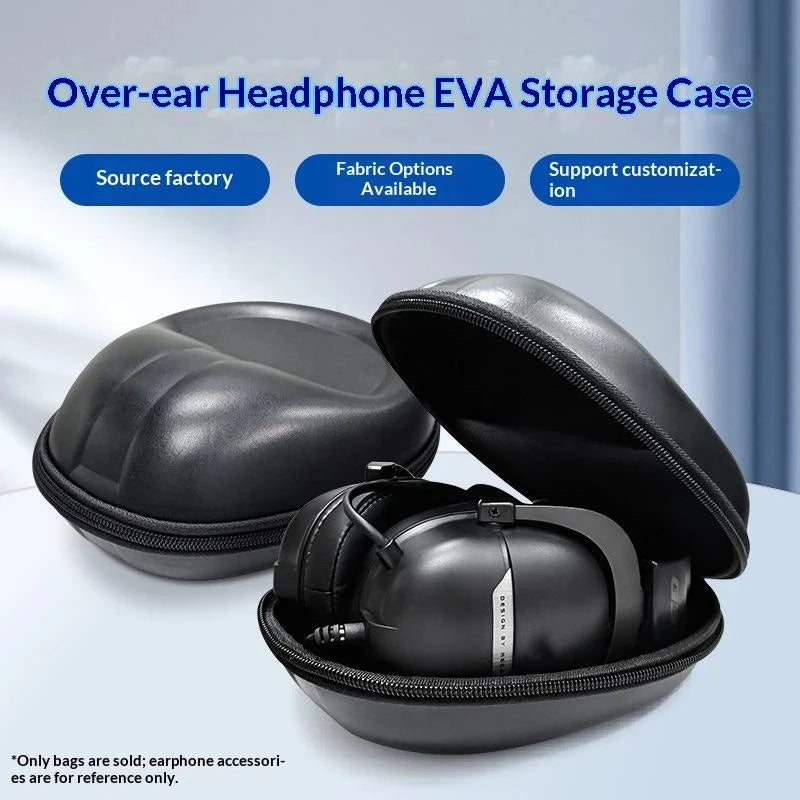 【C】1Pcs Hard Shell Earphone Carrying Pouch Box Universal Headphone Case For WH-1000XM4 MDR-ZX100 WH-CH720N Headset Storage Bag