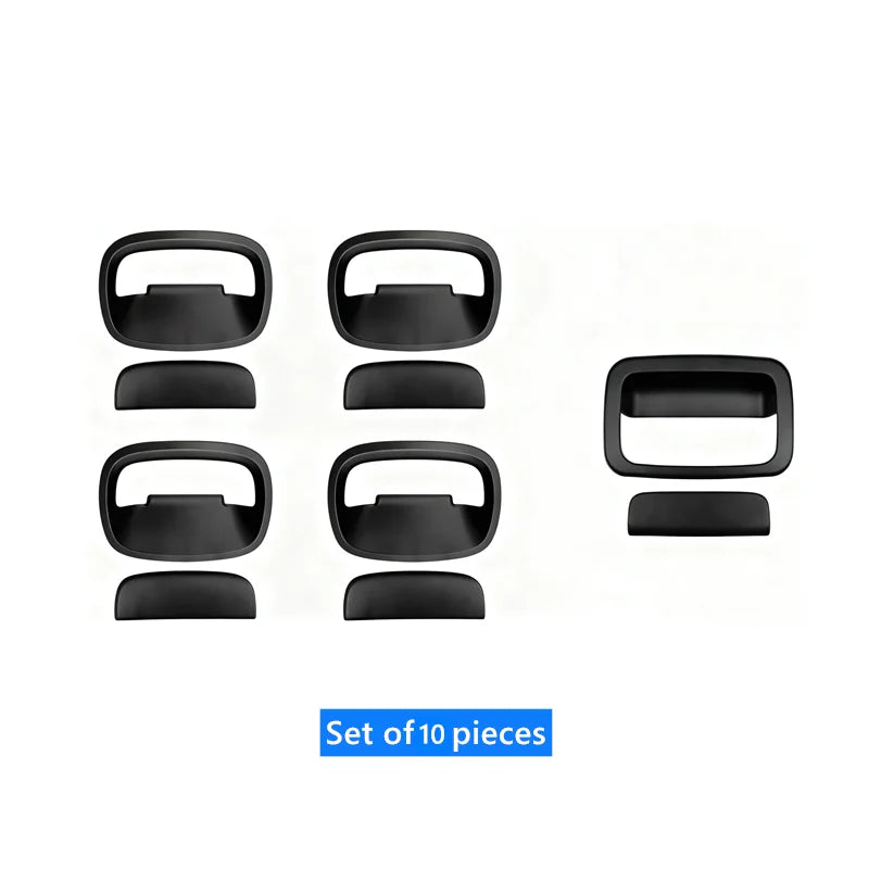 10-Piece Set of Door Bowl Handle Decorative Cover Decorative Stickers Suitable for 2023+JB64W Suzuki Jimny Five-Door Model