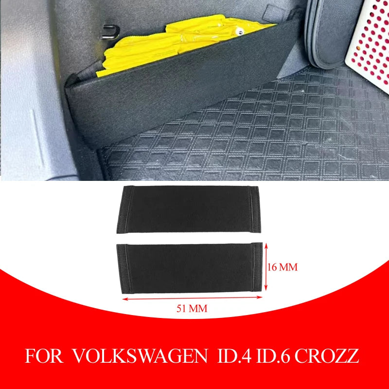 Car Storage Partitions Sides of The Trunk Partition Tail Box Shield Board For VW Volkswagen ID.4 ID4 ID.6 ID6 Crozz
