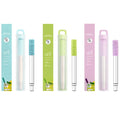 Reusable Straws Collapsible Stainless Steel Drinking Straw With Cleaning Brush Portable Straw For Travel Outdoor