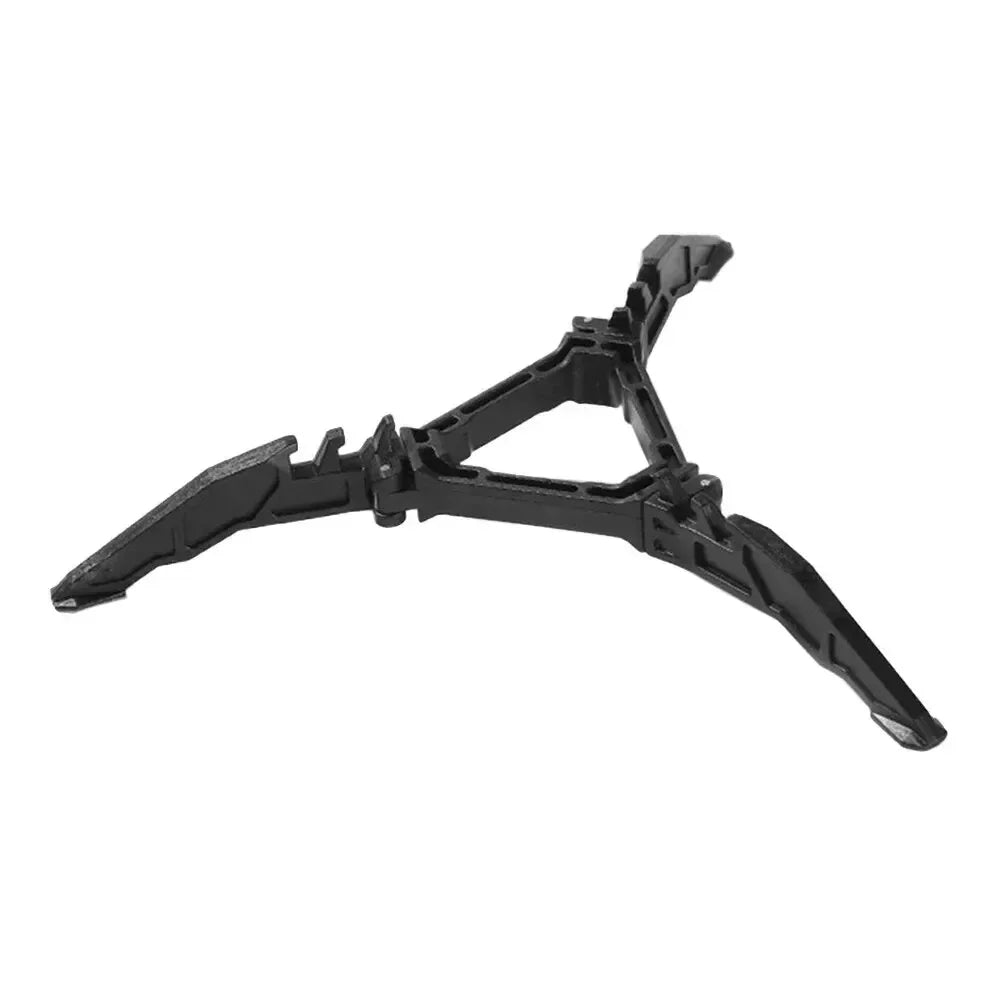 Universal Tripod Folding Canister Stand Nylon Gas Canister Stand Foldable Outdoor Gas Tank Bracket Camping Stove Bottle Stand