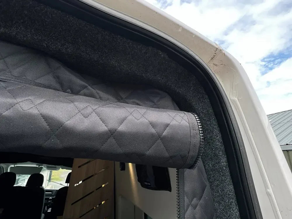 Van Rear Door Insulation Curtain,Thermal Blackout Shade For Fiat Ducato Peugeot Boxer Citroen Relay 2006+ Ram Promaster Caravan