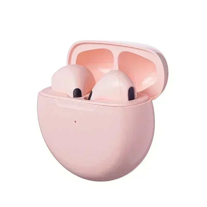 Pro 6 TWS Wireless Headphones with Mic Fone Bluetooth Earphones Sport Earbuds Running Pro6 Headset