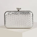 Women's Fashion Snake-Print Clutch Bag, Evening Bag, Clutch Bag to Match Evening Dresses, Detachable Shoulder Strap, Suitable for Prom, Parties, Wedding Season, Carnivals, Holiday Gatherings, Business Commuting, Women's Gift