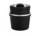 Car cigarette ash cylinder with built in LED light for smoke ash collection ideal for driver passenger use