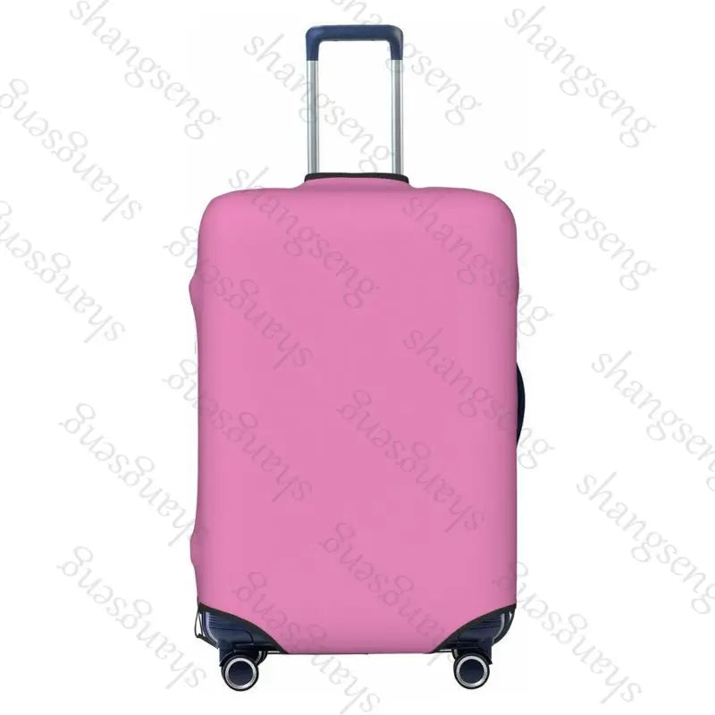 Solid color printing DIY Travel Luggage Cover Elastic Suitcase Trolley Protector dust cover Suitcase Case For 18-32" Luggage