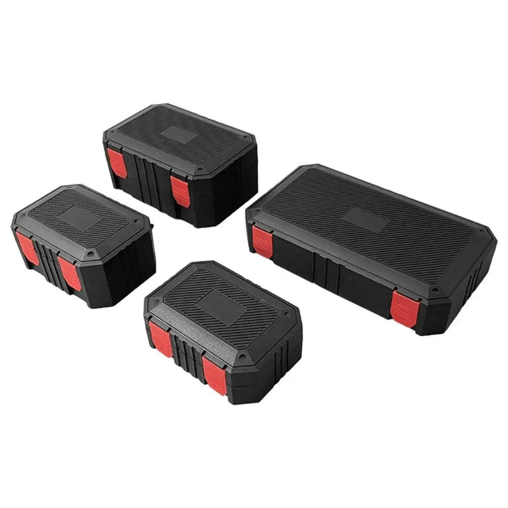 Portable Parts Box Plastic Toolbox Equipment Box Multi-function Instrument Protection Box Tool Organizer Tool Storage Bags