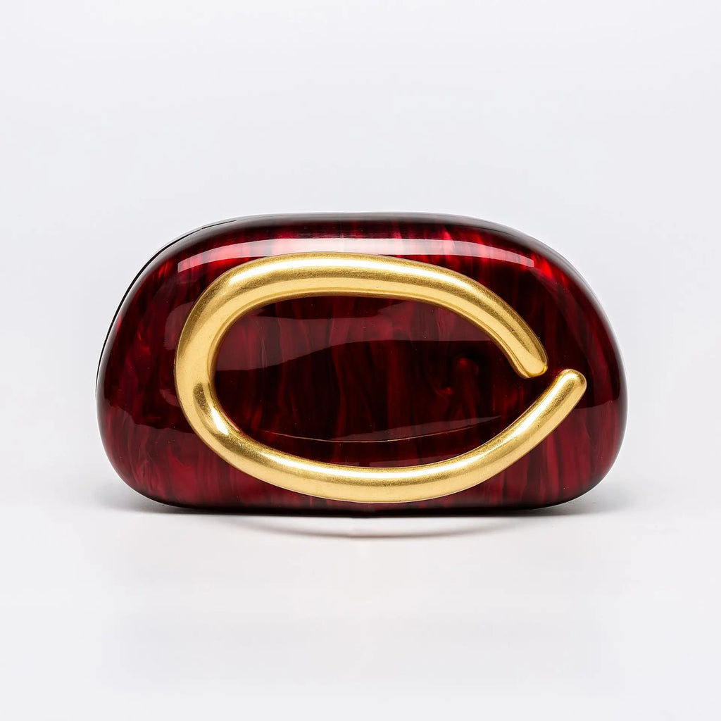 New Brand Designer Handmade Gold Closure Box Clutch Bag Women Evening Wedding Mini Female Wallets Party Cute Purse Bag Handbag