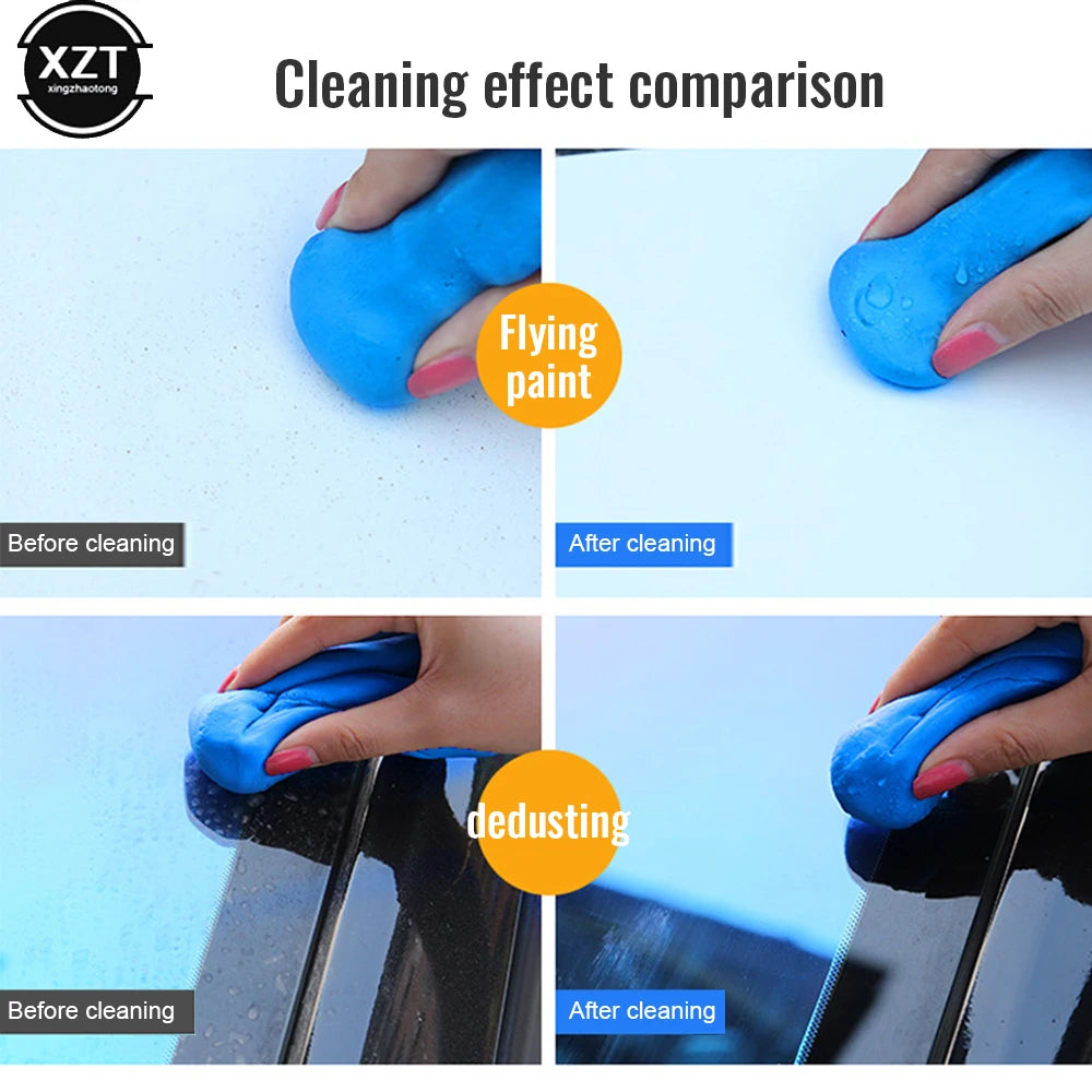 100g Car Washing Mud Auto Magic Clean Clay Bar Car Cleaning Tools Magic Mud Car Cleaner Handheld Auto Washer Car Washing Machine