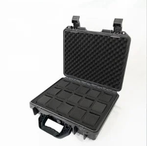 8/10/15 Slots Hard Protective Case with Sponge Waterproof Watch Storage Box  Moisture-Proof Collector Organizer