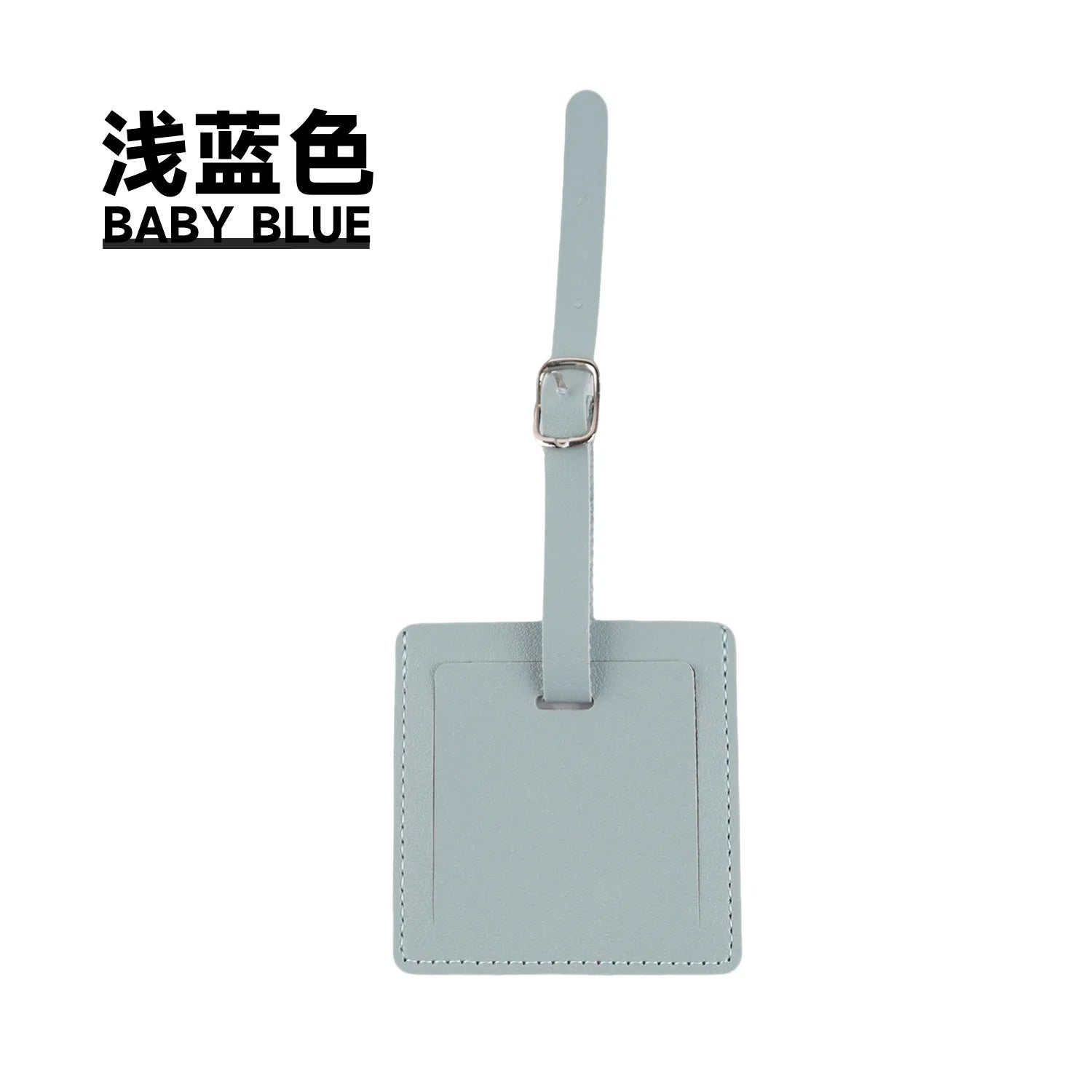 Boarding pass custom logo leather multi-color suitcase flip listing tag label luggage tag customization