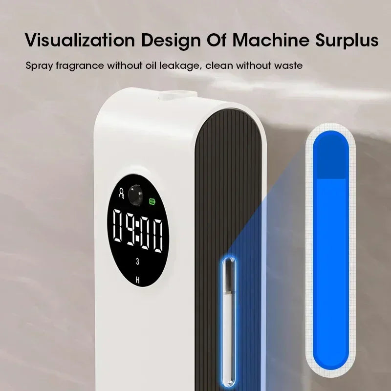 Mini Multi-Functional Aromatherapy Diffuser USB Smart Essential Oil Air Freshener for Home Desktop Wall Mounted for Car Bathroom