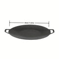 Outdoor Electrical Dual-Use Non Stick Baking Tray with Handle, Evenly Heated, Easy to Clean, for Stir Frying Noodle, Fried Egg,