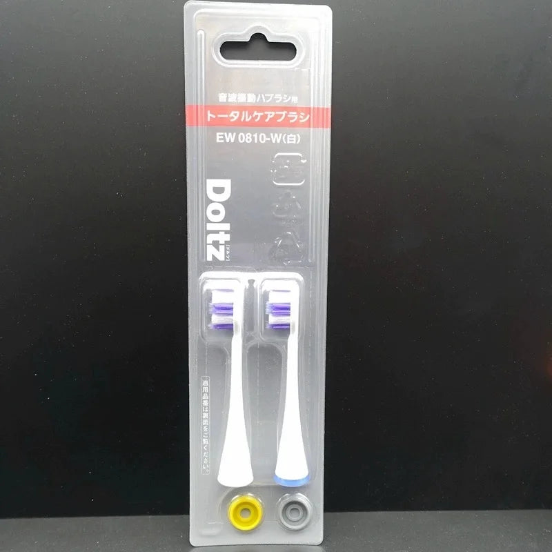 2x EW0810-W Cleaning brush head Toothbrush heads for Panasonic EW-DA18 EW-DA48 EW-DP57 EW-DK31 EW-DL39 EW-DT73 Oral Irrigator