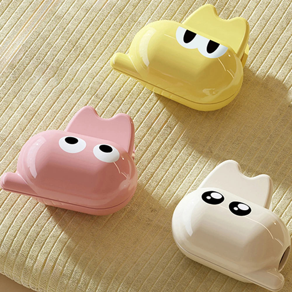 Kawaii Cat Toothbrush Head Cover, Dopamine Color Dustproof Toothbrush Protective Cap for Travel Bathroom