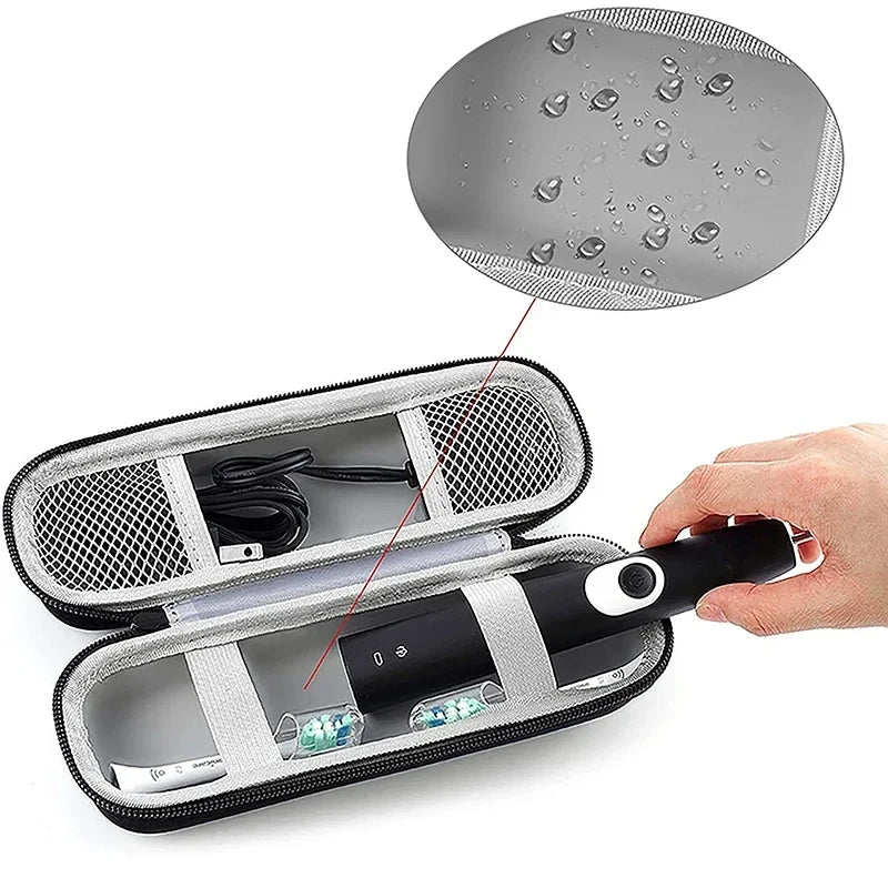 Portable Toothbrush Storage Bag for Electric Toothbrush Carrying Protective Shell Waterproof Dustproof Mini Travel Storage Box