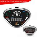 For Honda DAX 70 CT50 CT70 Jialing70 Motorcycle METER DIGITAL Odometer LED Instrument Assembly Adjustable Riding Time