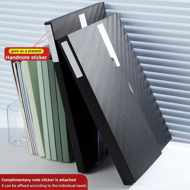 A3 Document File Box High-grade Type Foldable BuckleThickened Waterproof Large Capacity Plastic Paper Storage
