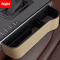PU Leather Car Seat Gap Filler Storage Box Large Capacity Durable Auto Seat Slit Card Pocket Multifunction Car Crevice Pocket