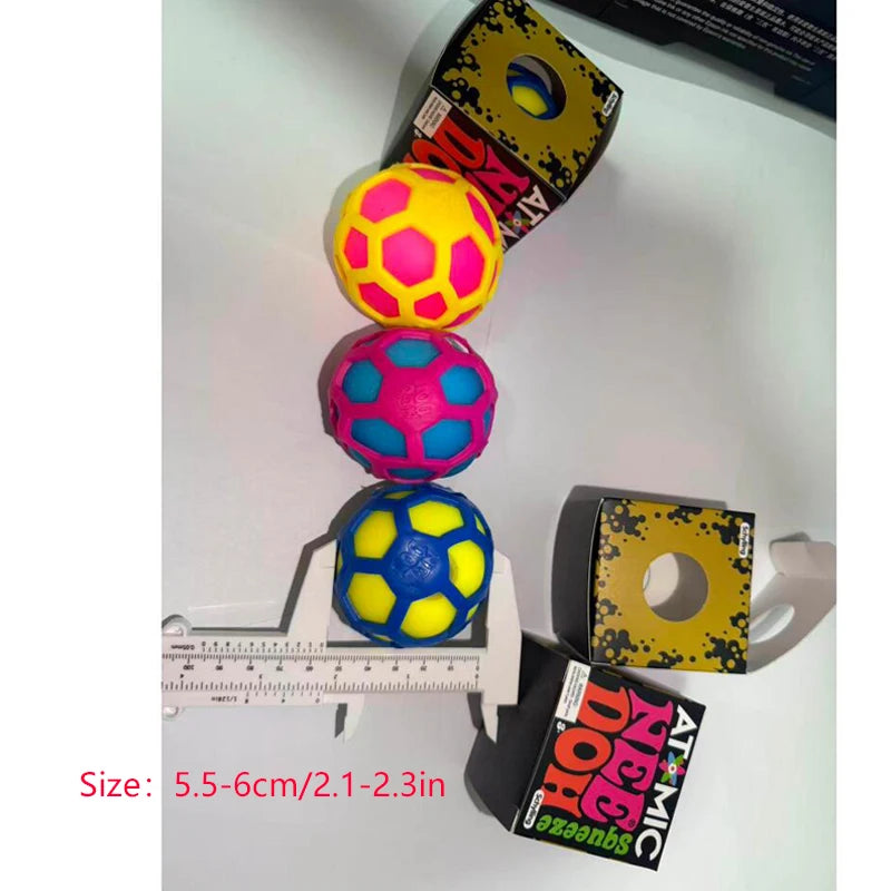 NeeDoh Squishy Schylling Atomic Stress Relief Ball Squishies/ Blind Box Party Gift Stress Relief Toy;. Sensory NeeDoh Fidget Toy