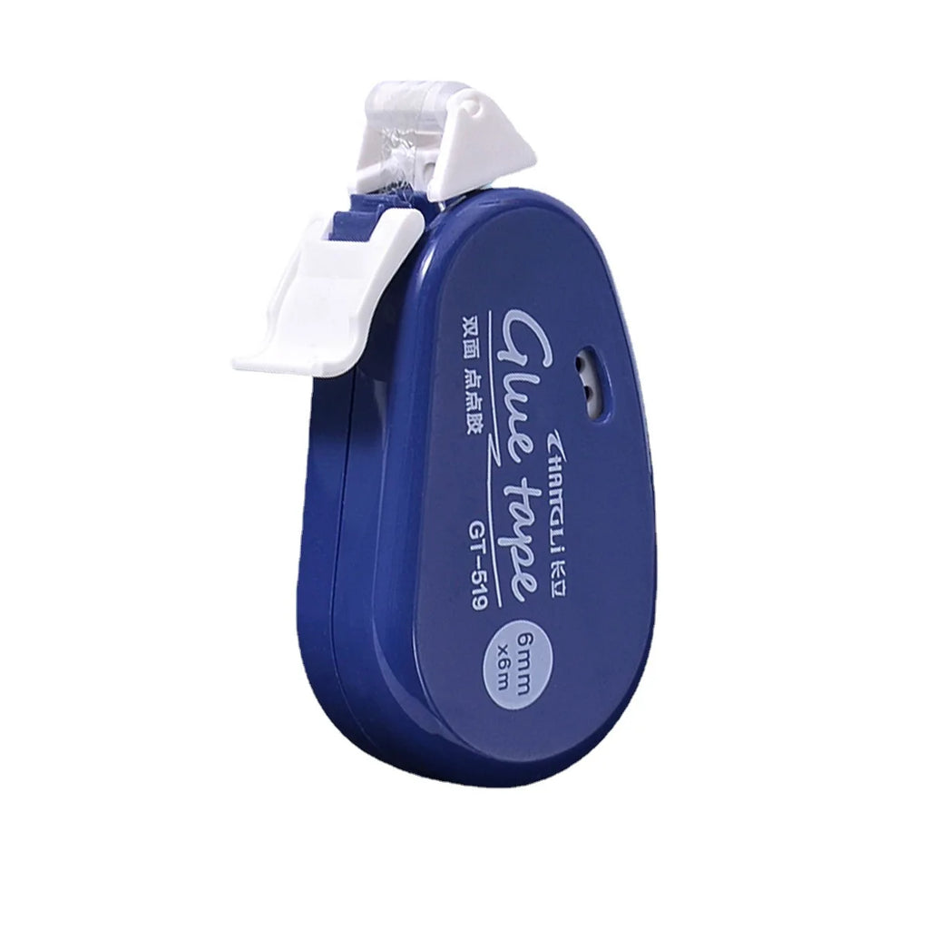 1pc High Viscosity Transparent Double-Sided Correction Tape Long-Lasting Seamless Grid with Strong Glue for Hand Account Correct