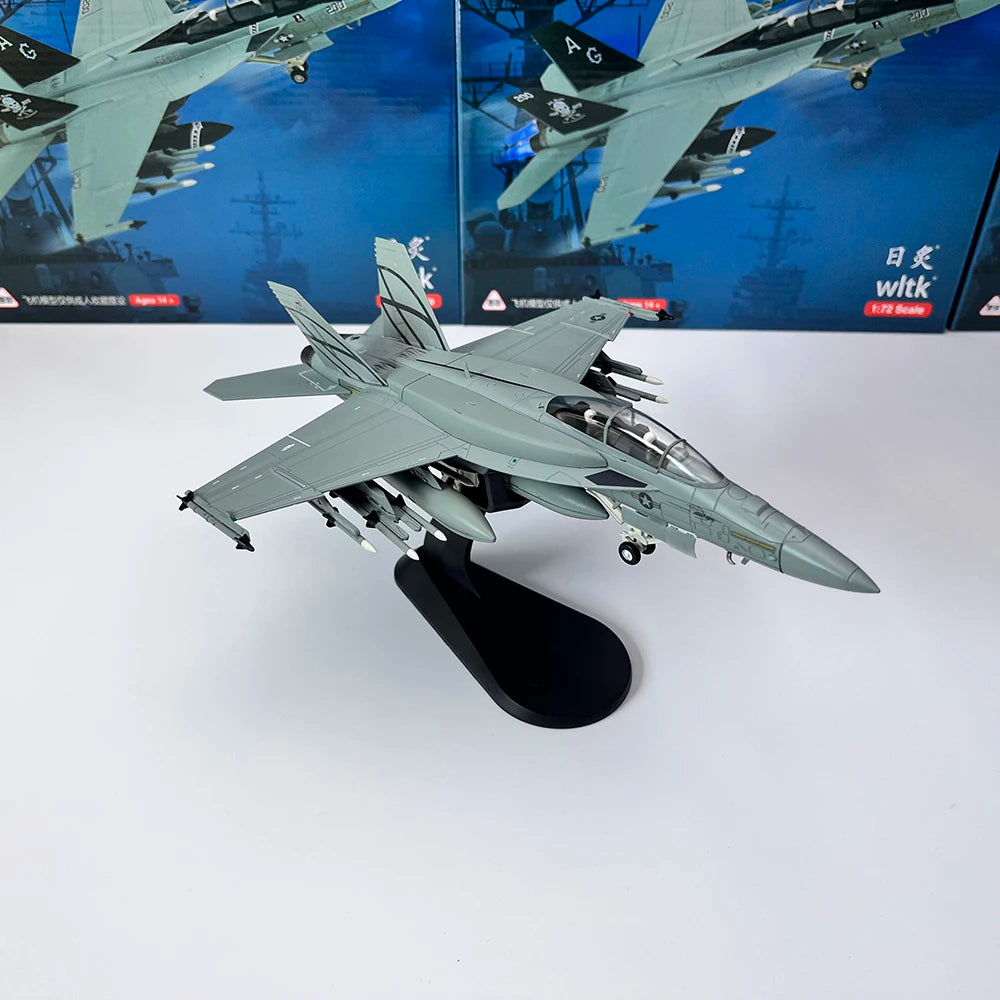 1/72 Scale U.S. F/A-18F Hornet F18 Carrier-Based Fighter Aircraft Diecast Finished Military Plane Model Collection Ornament